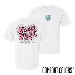 AGR Comfort Colors Sweetheart White Short Sleeve Tee