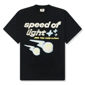 Broken Planet Speed of Light Midnight Black T Shirt