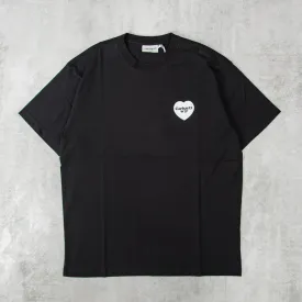 Carhartt WIP Heart Bandana Tee - Black / White