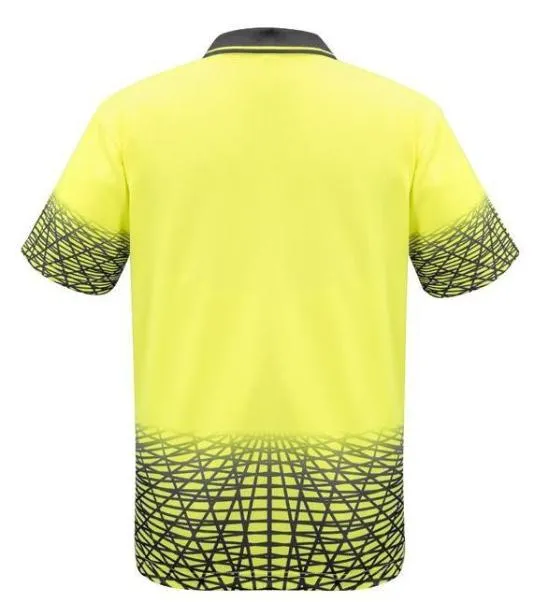 Hi Vis Mens Tracks Polo