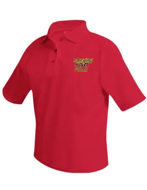 High School Short Sleeve Polo Shirt