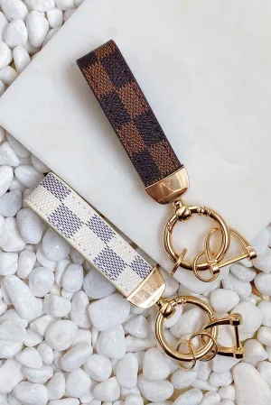 Luxe Designer Inspired Key Chain