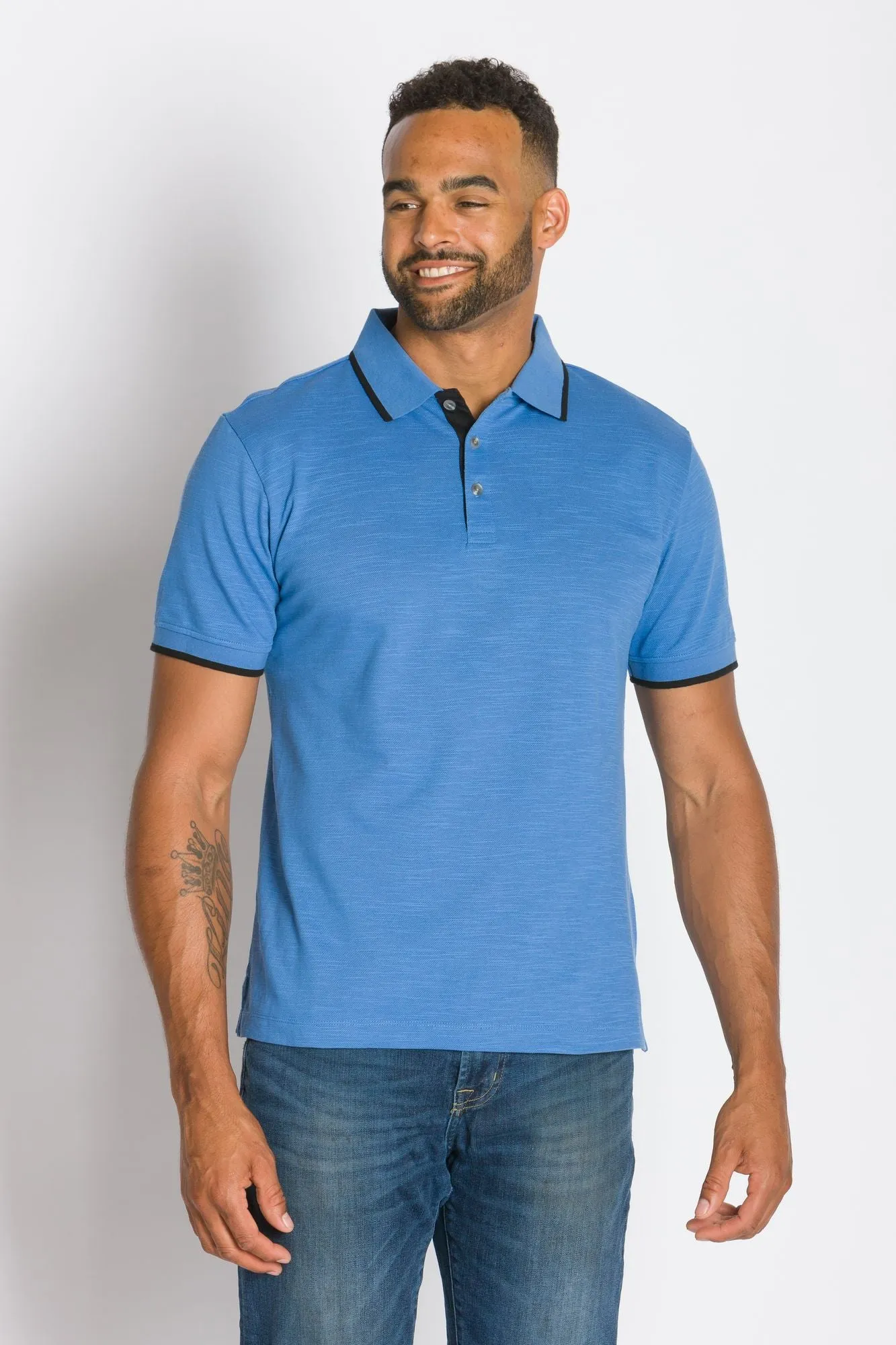 Quest | Men's Slub Pique Polo