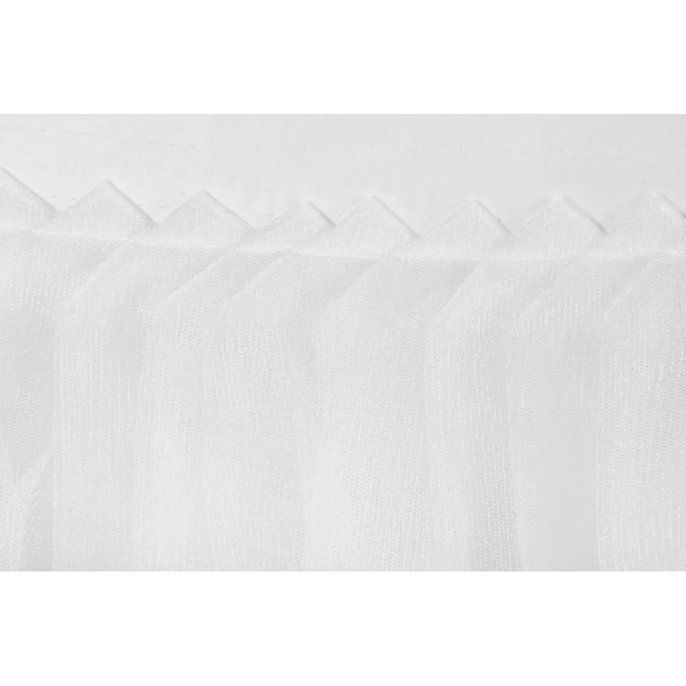 Tulle Tutu 17ft Table Skirt - White