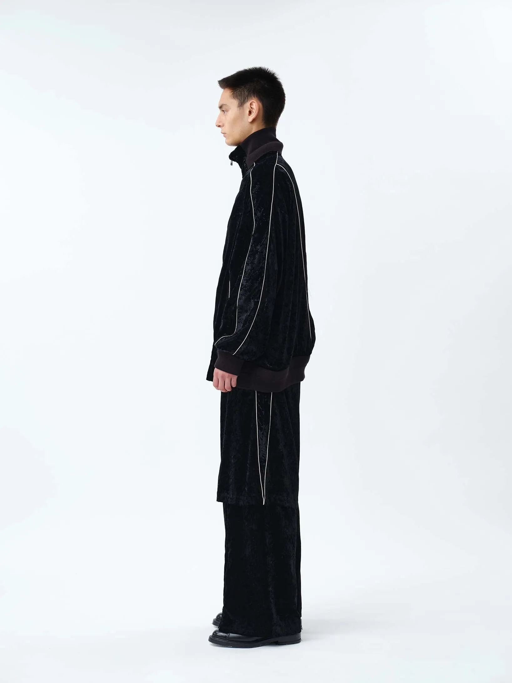 VELVET TRANSFORM EASY TRACK PANTS .12【BLACK】