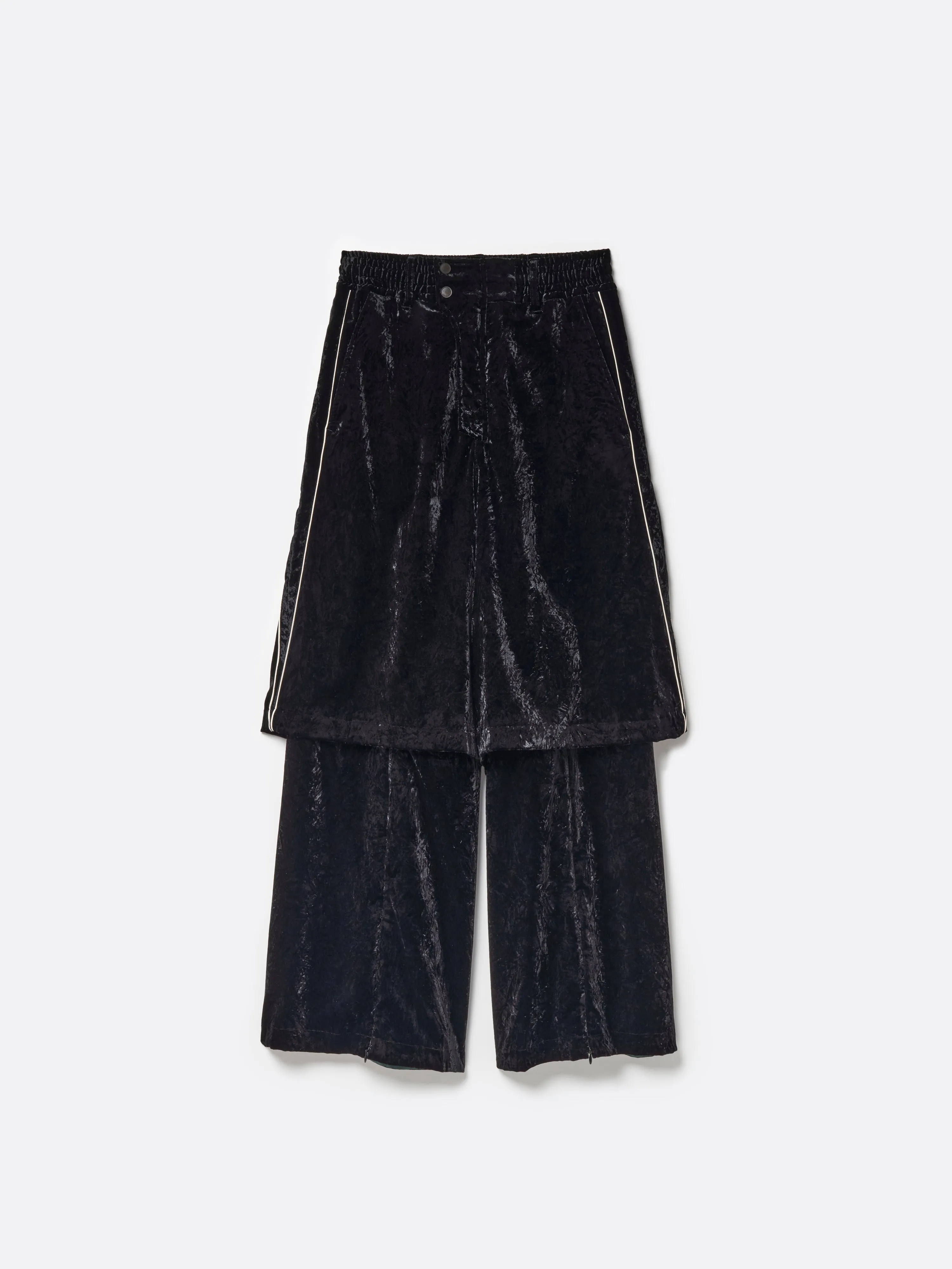 VELVET TRANSFORM EASY TRACK PANTS .12【BLACK】